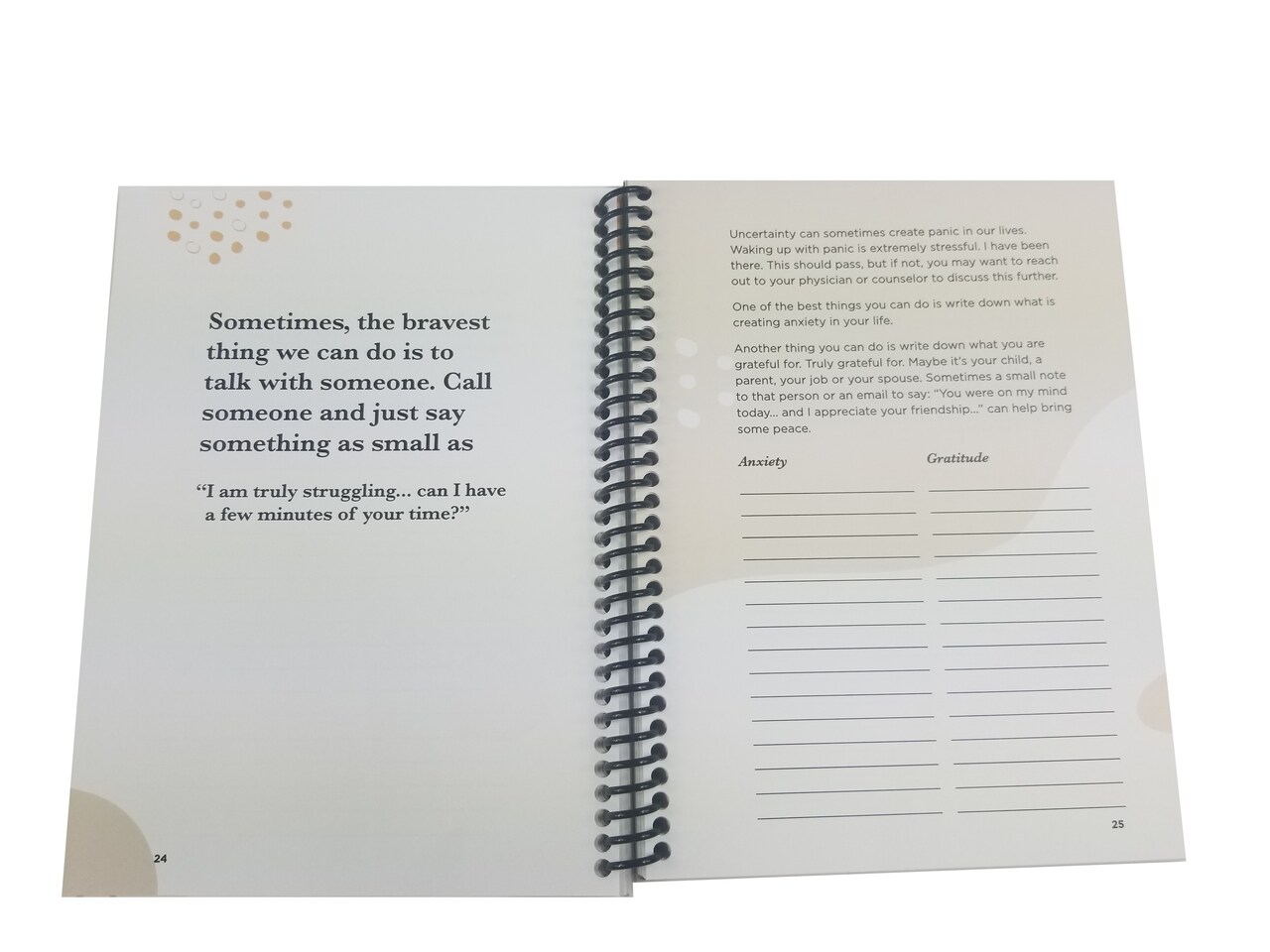 "RE-Focusing On Your Journey" a Guided Anxiety Journal for Adults